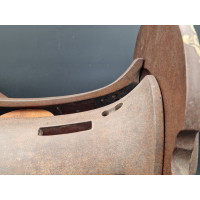 Art du Japon SELLE KURA  DE CAVALIER SAMOURAI   EN BOIS LAQUE NASHIJI DECOR EN TAKAMAKI-E  -  JAPON EDO XIXè {PRODUCT_REFERENCE}