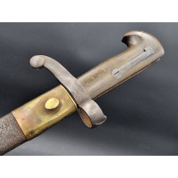 Militaria BAIONNETTE FUSIL DE CHASSE LAME YATAGAN CONTRE TRANCHANT 1850 -  1860 - FRANCE XIXè {PRODUCT_REFERENCE} - 2