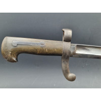 Militaria BAIONNETTE FUSIL DE CHASSE LAME YATAGAN CONTRE TRANCHANT 1850 -  1860 - FRANCE XIXè {PRODUCT_REFERENCE} - 10