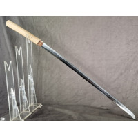 Arts & Armes du Japon SHINTO KATANA YOSHISHIGE province BINGO époque fin EDO (1603- 1868) EN SHIRASAYA - JAPON XIXè {PRODUCT_REF