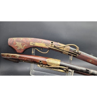Armes de Poing PAIRE PISTOLETS ou PETITES ARQUEBUSE  TEPPO JAPONAIS  PERCUSSION A MECHE  - JAPON XIXè {PRODUCT_REFERENCE} - 6