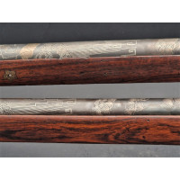 Armes Longues PAIRE PISTOLETS ou PETITES ARQUEBUSE  TEPPO JAPONAIS  PERCUSSION A MECHE  - JAPON XIXè {PRODUCT_REFERENCE} - 17