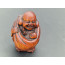 HOTEI NETSUKE EN BUIS  SIGNE TOMOCHIKA  -  JAPON PERIODE EDO XIXè
