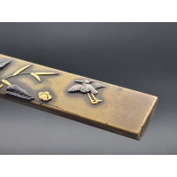 Catalogue Magasin KOZUKA SABRE JAPONAIS TANTO WAKIZASHI KATANA GRUE BAMBOU LOTUS  - JAPON PERIODE EDO XIXè {PRODUCT_REFERENCE} -