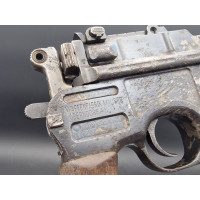 Armes Catégorie B PISTOLET MAUSER C96 Modèle 1916  Calibre 9mm parabellum C 96 RED NINE - Allemagne première Guerre Mondiale {PR