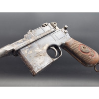 Armes Catégorie B PISTOLET MAUSER C96 Modèle 1916  Calibre 9mm parabellum C 96 RED NINE - Allemagne première Guerre Mondiale {PR