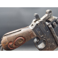 Armes Catégorie B PISTOLET MAUSER C96 Modèle 1916  Calibre 9mm parabellum C 96 RED NINE - Allemagne première Guerre Mondiale {PR