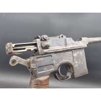 Armes Catégorie B PISTOLET MAUSER C96 Modèle 1916  Calibre 9mm parabellum C 96 RED NINE - Allemagne première Guerre Mondiale {PR