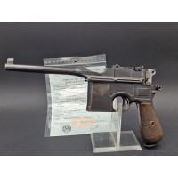 Armes Catégorie B PISTOLET MAUSER C96 modèle 1896 Calibre 7,63 Mauser C 96  -  Allemagne première Guerre Mondiale {PRODUCT_REFER