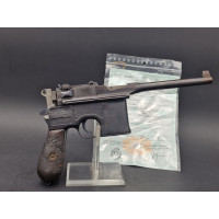 Armes Catégorie B PISTOLET MAUSER C96 modèle 1896  Calibre 7,63 Mauser C 96  -  Allemagne première Guerre Mondiale {PRODUCT_REFE