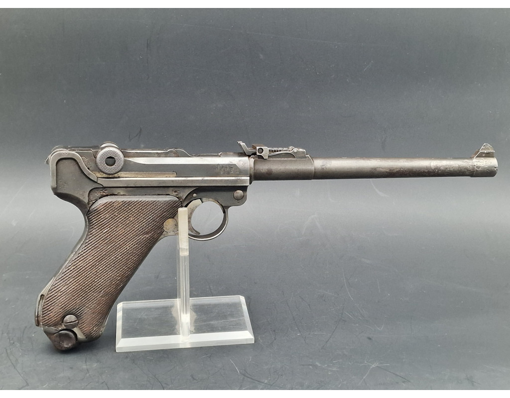 Armes Catégorie B PISTOLET  LUGER   P08 ARTILLERIE  DWM  1917  Calibre 9x19 Parabellum - Allemagne première Guerre Mondiale {PRO