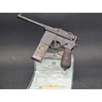 Armes Neutralisées  PISTOLET EXPERIMENTAL SCHNELLFEUER MAUSER 711 MODELE 1930 TYPE UNIVERSELLE  calibre 7.63x25mm - Allemagne XX