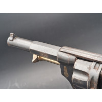 Armes de Poing REVOLVER OFFICIER 1874 CIVIL CHAMELOT DELVIGNE A CLE INVENTION BREVETE Calibre 11mm73 - FRANCE IIIè République {P