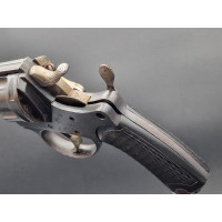 Armes de Poing REVOLVER OFFICIER 1874 CIVIL CHAMELOT DELVIGNE A CLE INVENTION BREVETE Calibre 11mm73 - FRANCE IIIè République {P