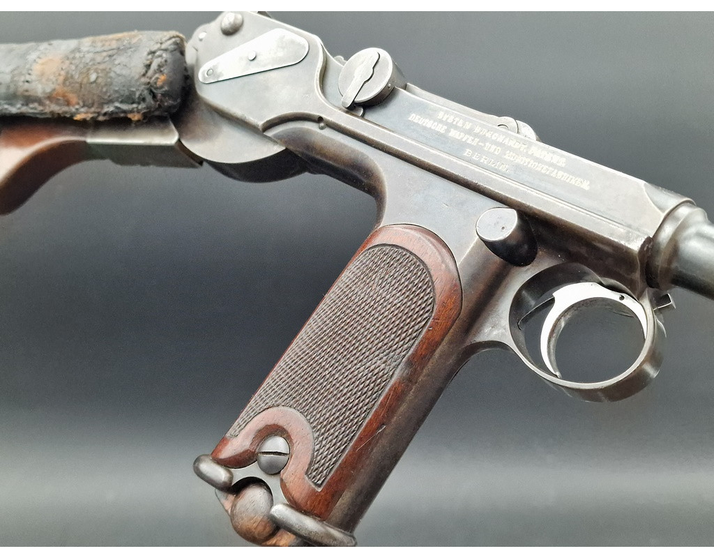 Armes de Poing PISTOLET C-93 BORCHARDT 1893 Second Modèle DWM Calibre 7.65 mm Borchardt C93 - Allemagne XIXè {PRODUCT_REFERENCE}