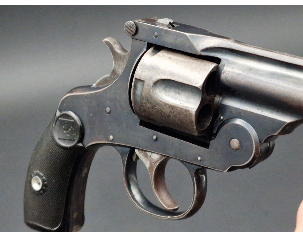 Armes de Poing REVOLVER HARRINGTON RICHARDSON SA.DA Modèle 1896 à Brisure Calibre 38 Smith et Wesson - USA XIXè {PRODUCT_REFEREN