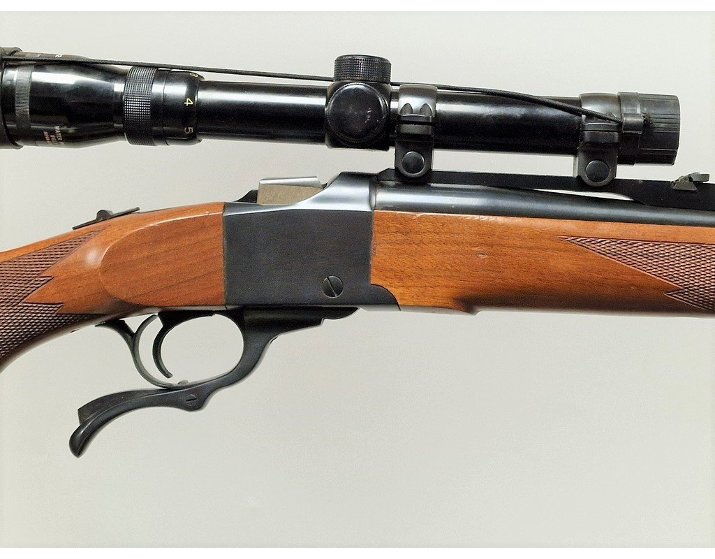 Armes Catégorie C CARABINE STURM RUGER N°1 SINGLE SHOT BLOC TOMBANT CALIBRE 243 Winchester - USA XXè {PRODUCT_REFERENCE} - 2