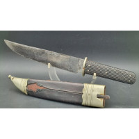 Coutellerie IMPOSANT  COUTEAU  BOWIE  MILITAIRE  JOSEPH ROGERS & SONS CUTLERS TO HER MAJESTY - GB XIXè {PRODUCT_REFERENCE} - 7