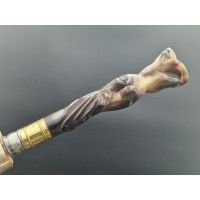 Coutellerie COUTEAU DE CHASSE VENERIE SIGNE   GRANGE A PARIS XIXè {PRODUCT_REFERENCE} - 13