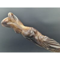 Coutellerie COUTEAU DE CHASSE VENERIE SIGNE   GRANGE A PARIS XIXè {PRODUCT_REFERENCE} - 5