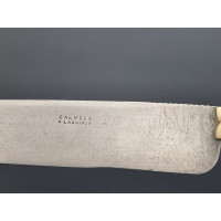 Coutellerie & Divers COUTEAU DROIT FIXE  CALMELS A LAGUIOLE  -  FRANCE XIXè {PRODUCT_REFERENCE} - 3