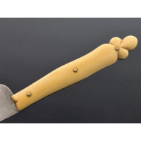 Coutellerie & Divers COUTEAU DROIT FIXE  CALMELS A LAGUIOLE  -  FRANCE XIXè {PRODUCT_REFERENCE} - 7