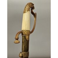 Armes Blanches SABRE OFFICIER DE CAVALERIE LEGERE  TETE D'AIGLE  FRANCE PREMIER EMPIRE {PRODUCT_REFERENCE} - 15
