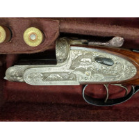 Chasse & Tir sportif LUXUEUSE PAIRE JUXTA 28 FUSIL DE CHASSE EJECTEURS CRUCELEGUI HERMANOS  28/70 - ESPAGNE XXè {PRODUCT_REFEREN