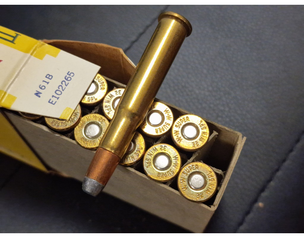 Armes Catégorie C BOITE MUNITIONS CALIBRE 32WS 32 WINCHESTER SPECIAL 170Gr {PRODUCT_REFERENCE} - 1