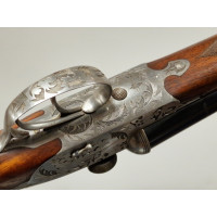 Catalogue Magasin LUXUEUX   FUSIL DE CHASSE JUXTA    CHARLIN AUTOMATIQUE SAINT ETIENNE  8 HIRONDELES PLUME  CALIBRE 12/70   FRAN