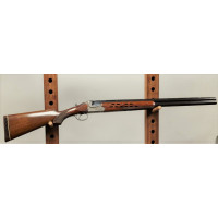Armes Catégorie C FUSIL DE TRAP VENTILE GEBRUDER MERKEL SHUL MADE IN GDR CALIBRE 12/70 71CM EJECTEURS - ALLEMAGNE XXè {PRODUCT_R