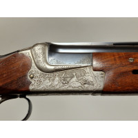 Armes Catégorie C FUSIL DE TRAP VENTILE GEBRUDER MERKEL SHUL MADE IN GDR CALIBRE 12/70 71CM EJECTEURS - ALLEMAGNE XXè {PRODUCT_R