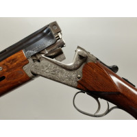 Armes Catégorie C FUSIL DE TRAP VENTILE GEBRUDER MERKEL SHUL MADE IN GDR CALIBRE 12/70 71CM EJECTEURS - ALLEMAGNE XXè {PRODUCT_R