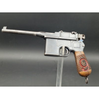 Catalogue Magasin PISTOLET MAUSER C96 modèle 1916 RED NINE Calibre 9x19 mm Luger Parabellum C 96 9MM -  WW1 Allemagne première G
