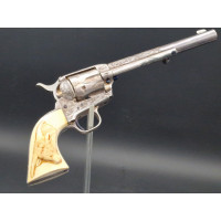 Armes Catégorie B WESTERN REVOLVER COLT SAA SINGLE ACTION ARMY Model 1873 de 1917 Calibre 38/40 - 38WCF 7"1/2 - USA XIXè {PRODUC