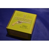 Munitions  BOITE 36 MUNITIONS CALIBRE 380 BULLDOG {PRODUCT_REFERENCE} - 1