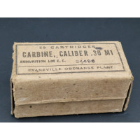 Coutellerie & Divers WW2 PARACHUTAGE   BOITE MUNITION VIDE  30M1  USM1 30 CARBINE {PRODUCT_REFERENCE} - 1