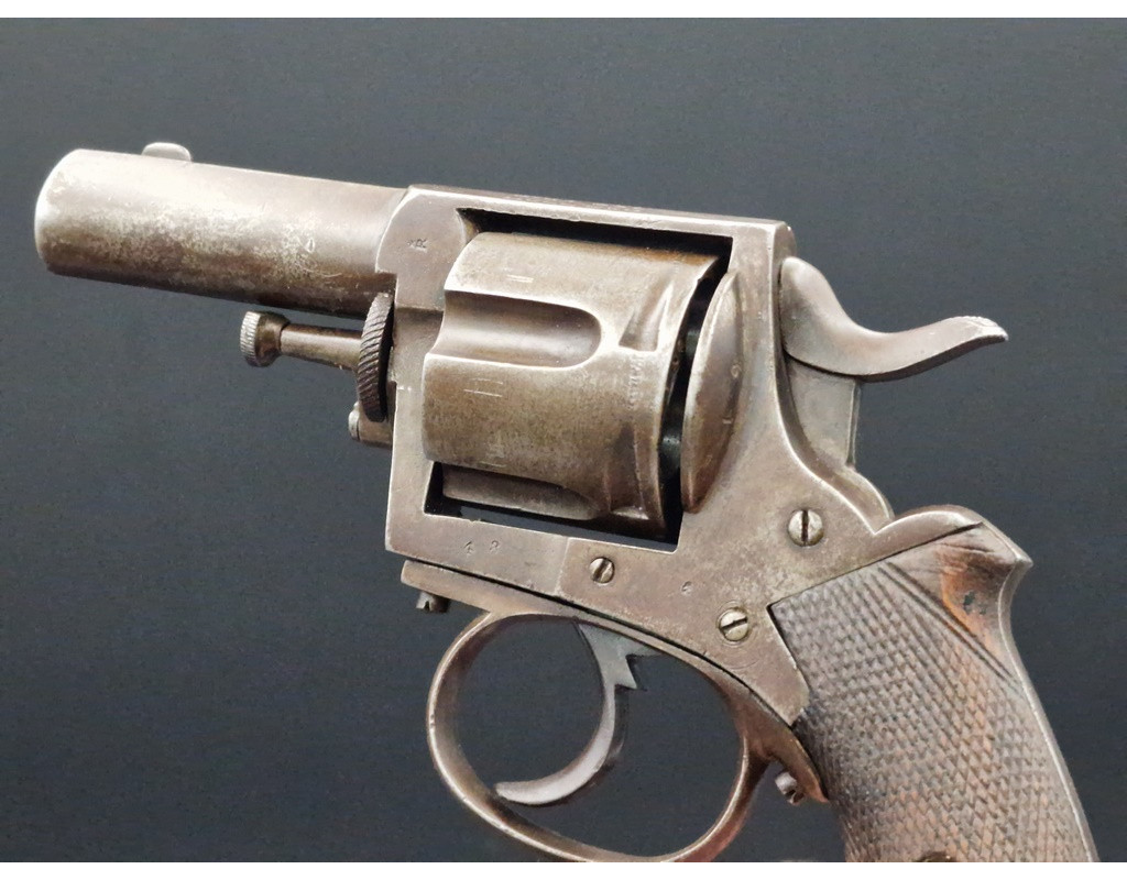 Armes de Poing REVOLVER   BRITISH BULLDOG   CALIBRE 11MM MAS 1873  à PONTET  - BELGIQUE XIXè {PRODUCT_REFERENCE} - 2