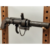 Armes Neutralisées  WW2 BRITISH  1944   RARE MORTAR M3 75mm  TANK SMOKE GRENADE BOMB THROWER   NEUTRALISATION FRANCE 2022 {PRODU