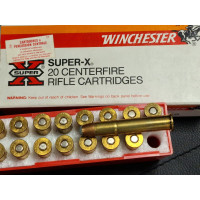 Chasse & Tir sportif BOITE 20 MUNITIONS WINCHESTER  Calibre 38-55 WCF  CARTOUCHES NEUVES 38 55 WINCHESTER SOFT POINT 255 GRAINS 