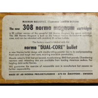 Munitions catégorie C BOITE MUNITIONS 20 CARTOUCHES   TLD   308 NORMA MAGNUM {PRODUCT_REFERENCE} - 5