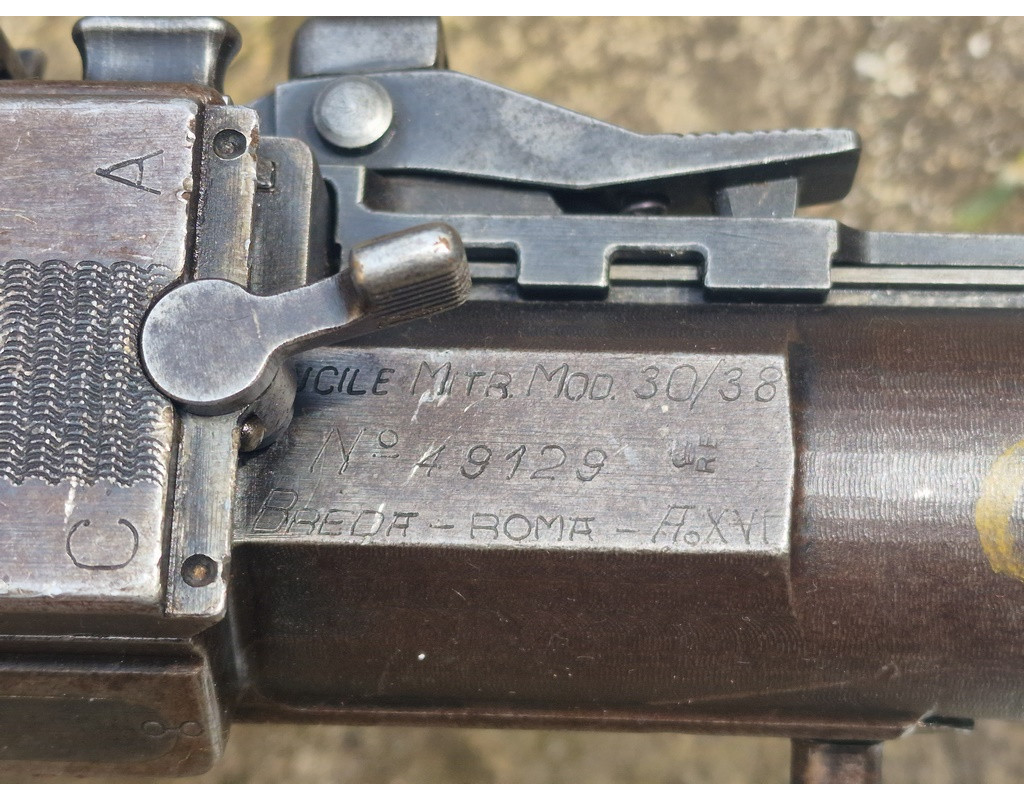 Armes Neutralisées  WW2  FUSIL MITRAILLEUR FM   BREDA Modèle 30/38  Culasse Mobile Bolt   Déco UE 2023 {PRODUCT_REFERENCE} - 2
