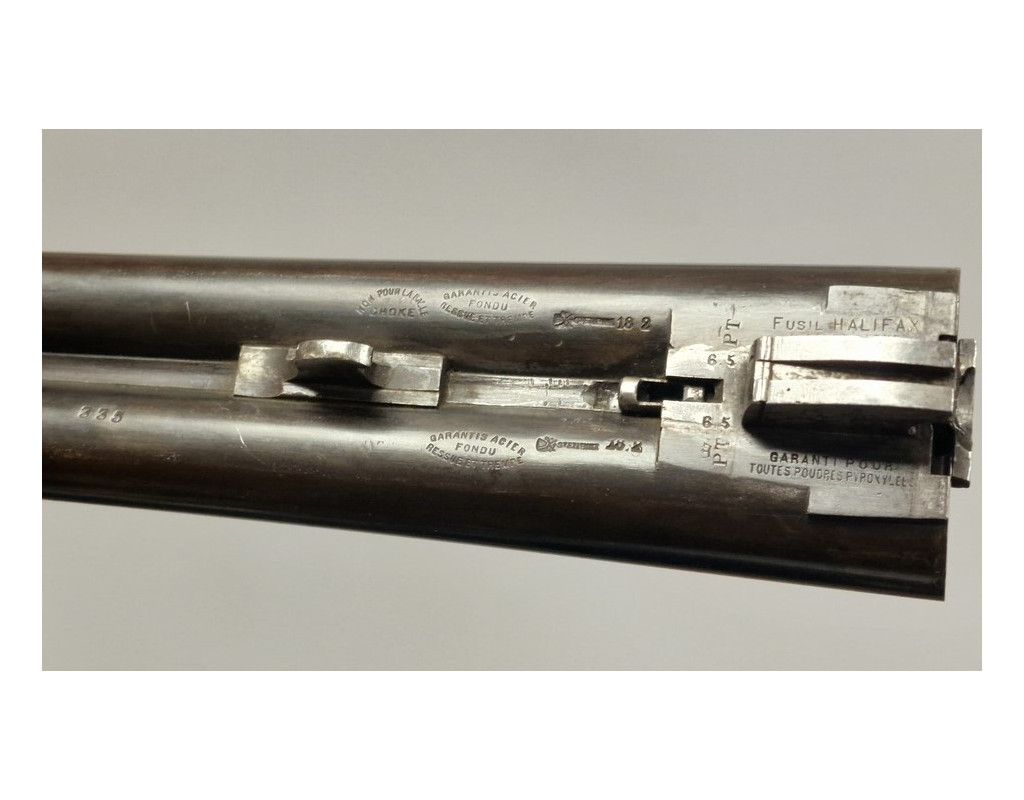 Armes Longues FUSIL HALIFAX LICENCE DARNE MODELE A 1887 CULASSE OSCILLANTE CALIBRE 12/65 - France XIXè {PRODUCT_REFERENCE} - 18