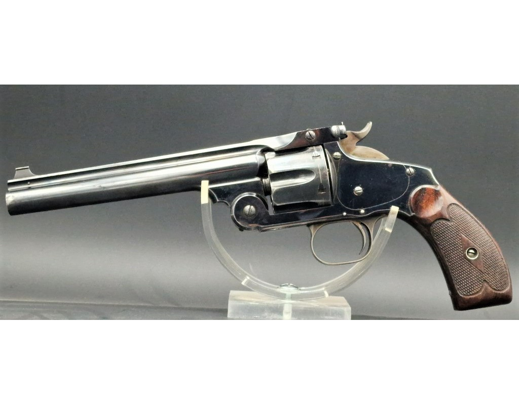 Armes de Poing REVOLVER SMITH & WESSON NEW MODEL  N°3  1880  SIMPLE ACTION  Calibre 44 RUSSIAN  N° 33465 - USA XIXè {PRODUCT_REF