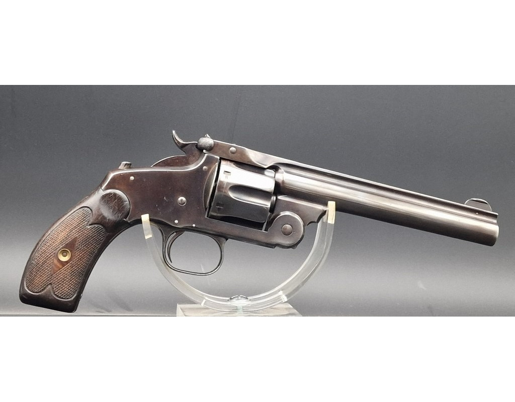 Armes de Poing REVOLVER SMITH & WESSON NEW MODEL  N°3  1871  SIMPLE ACTION  Calibre 44 RUSSIAN  N° 20502 - USA XIXè {PRODUCT_REF