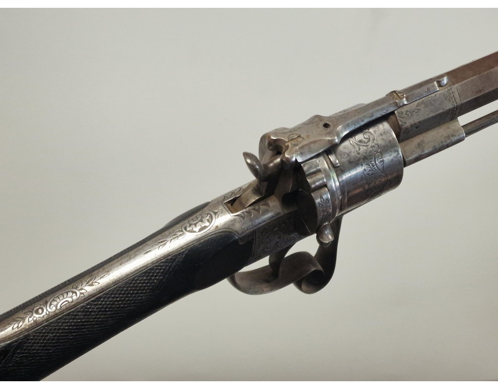 Armes Longues CARABINE REVOLVER LEFAUCHEUX par PIRLOT FRERES à LIEGE  CALIBRE 11mm MAS 1873 PERCUSSION CENTRALE {PRODUCT_REFEREN