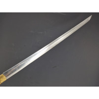 ANTIQUITES SHIKOMI ZUE CANNE EPEE JAPONAIS IMATION BOIS PAULOWNIA  LAME SABRE KATANA  - JAPON MEIJI fin XIXè {PRODUCT_REFERENCE}