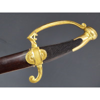 Armes Blanches SABRE D'OFFICIER DE CAVALERIE LEGERE ou D'ETAT MAJOR  FRANCE PREMIER EMPIRE {PRODUCT_REFERENCE} - 3