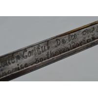 Catalogue Magasin SABRE D'OFFICIER MAJOR DU 2è Régiment de CHASSEUR A CHEVAL 1er Modèle 1802 - FRANCE CONSULAT {PRODUCT_REFERENC