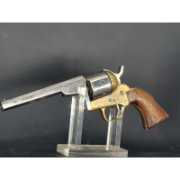 Armes de Poing MOORE PATENT FIREARMS COMPANY SINGLE ACTION BELT REVOLVER 1860 Calibre 32 RF  - USA XIXè {PRODUCT_REFERENCE} - 1